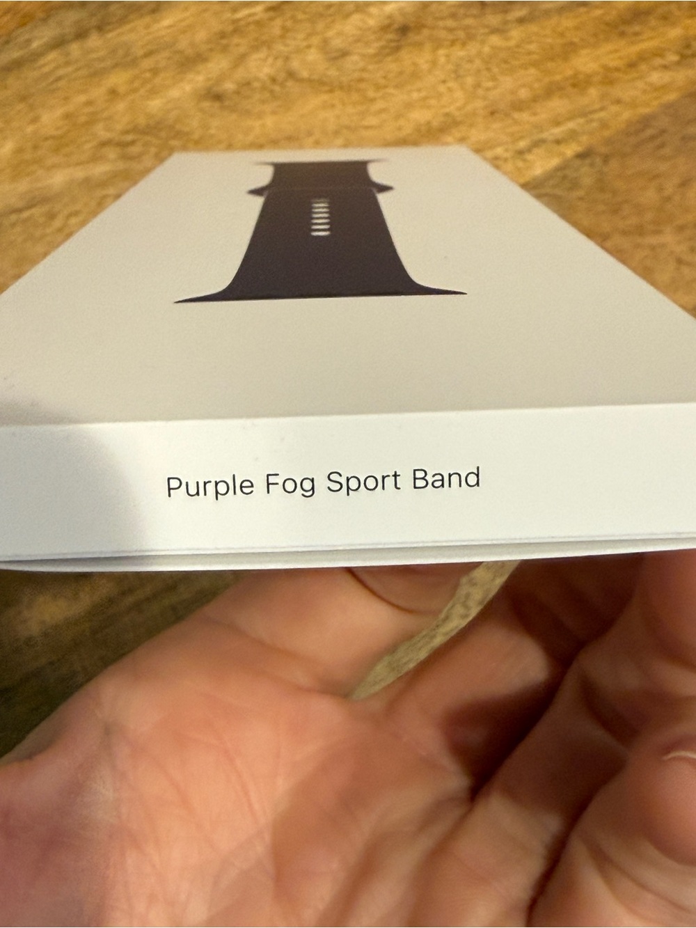 Apple Silicone Watch Band in Deep Purple 42mm s/m - Picture 3 of 4